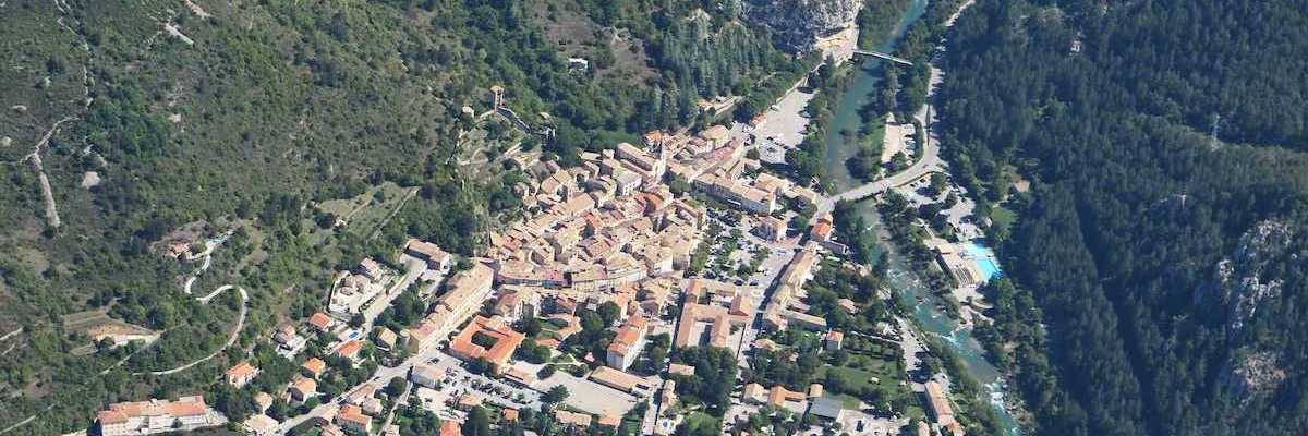 Flugwegposition um 11:30:17: Aufgenommen in der Nähe von Département Alpes-de-Haute-Provence, Frankreich in 2357 Meter